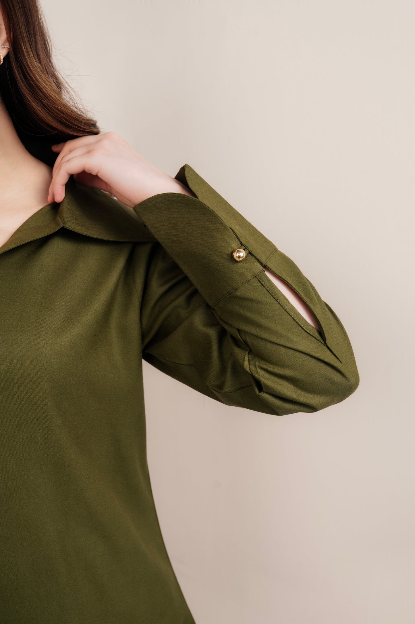 Deep Green Tailored Set
